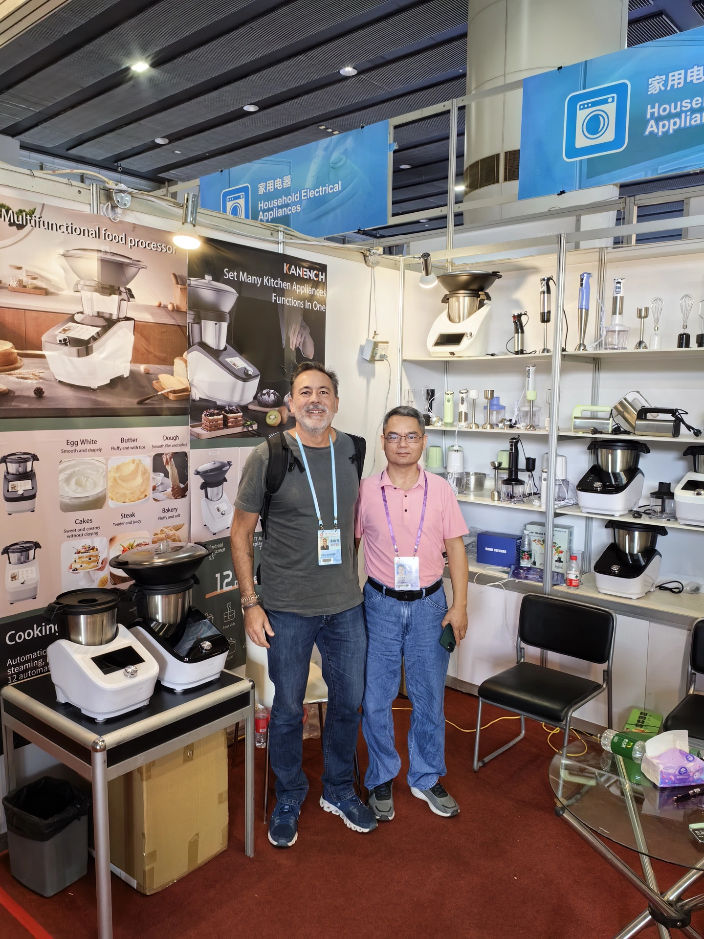 Meeting international partners
