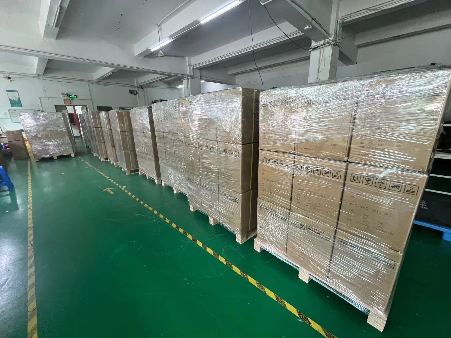 Palletized storage